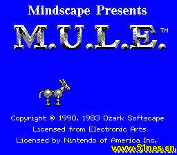 fc/nes游戏 Mule