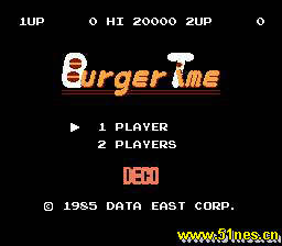 fc/nes游戏 汉堡时代(磁碟机版)
