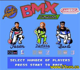 fc/nes游戏 BMX自行车赛