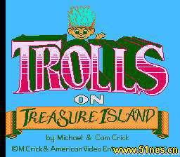 fc/nes游戏 Trolls在金银岛