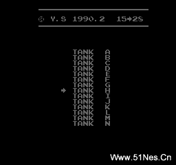 fc/nes游戏 烟山90坦克
