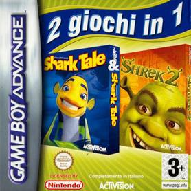 gba 2083 游戏2合1-鲨鱼故事和怪物史瑞克2