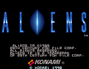 异型魂斗罗aliens3.zip mame街机游戏roms