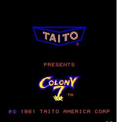 殖民地7-星球保卫战colony7a.zip mame街机游戏roms