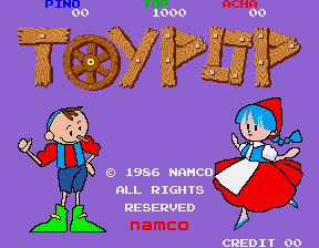 木偶玩具的冒险 toypop.zip mame街机游戏roms