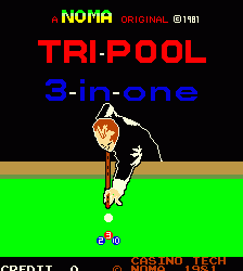 斯诺克撞球 (Casino Tech) tripool.zip mame街机游戏roms