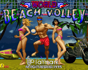世界沙滩排球大赛 wbeachv2.zip mame街机游戏roms