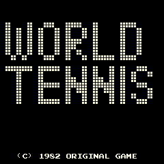 世界网球比赛 wtennis.zip mame街机游戏roms