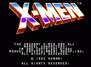 X战警 xmen2p.zip mame街机游戏roms