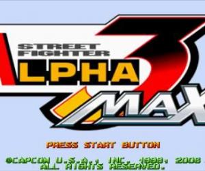 psp游戏 0340 - 街头霸王Alpha3 Max