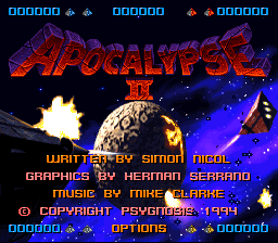 sfc游戏 启示II(欧洲)Apocalypse II (E) (Beta)