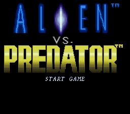 sfc游戏 异形对终极战士(美)Alien vs. Predator (U)