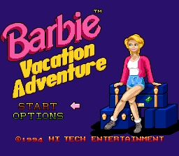 sfc游戏 芭比-假日冒险(美)Barbie Vacation Adventure (U)