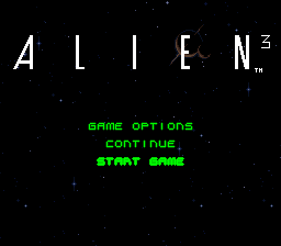 sfc游戏 异形3(欧)Alien 3 (E)
