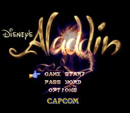 sfc游戏 阿拉丁(欧)Aladdin (E)