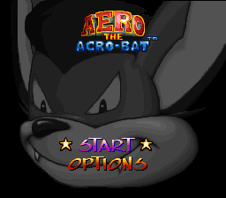 sfc游戏 飞天蝙蝠2(美)Aero the Acro-Bat 2 (U)
