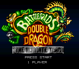 sfc游戏 忍者蛙与双截龙(美)Battletoads & Double Dragon - The Ultimate Team (U)