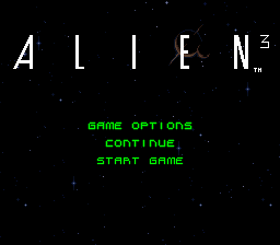 sfc游戏 异形3(日)Alien 3 (J)