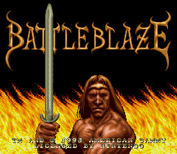 sfc游戏 究极战士(美)Battle Blaze (USA) (Beta)