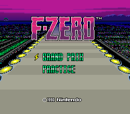 sfc游戏 F零式赛车(日)BS F-Zero (J)