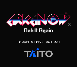 sfc游戏 打砖块(美)Arkanoid - Doh It Again (U)