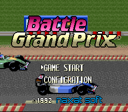 sfc游戏 战斗GP赛车(日)Battle Grand Prix (J)