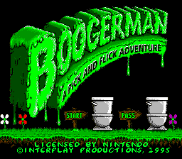 sfc游戏 伯格人(欧)Boogerman - A Pick and Flick Adventure (E)