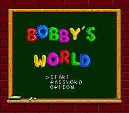 sfc游戏 波比的世界(美)(测试版)Bobby's World (U) (Beta)
