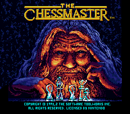sfc游戏 西洋棋大师(欧)Chessmaster, The (E)