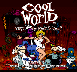 sfc游戏 酷世界(美)Cool World (U)