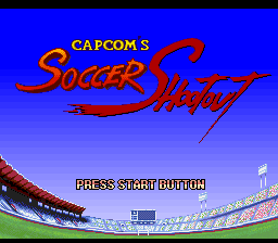 sfc游戏 卡普空足球射网(美)Capcom's Soccer Shootout (USA) (Beta)