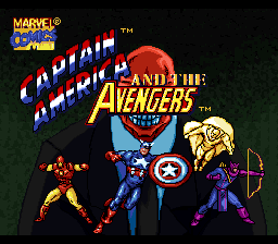 sfc游戏 美国上尉Captain America and the Avengers (E)