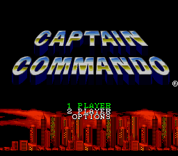 sfc游戏 上尉密令(美)Captain Commando (U)