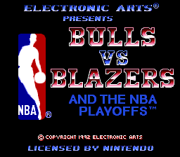 sfc游戏 公牛VS.Blazers(欧)(V1.0)Bulls vs Blazers and the NBA Playoffs (E) (v1.0)