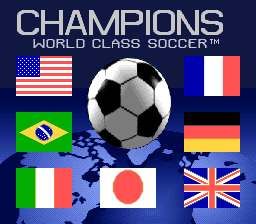 sfc游戏 世界级足球赛(日)Champions World Class Soccer (J)
