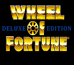 sfc游戏 幸运转轮-高级版(美)Wheel of Fortune - Deluxe Edition (U)