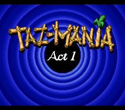 sfc游戏 旋风狗泰茲(美)Taz-Mania (U)