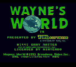sfc游戏 威耐的世界(美)Wayne's World (U)