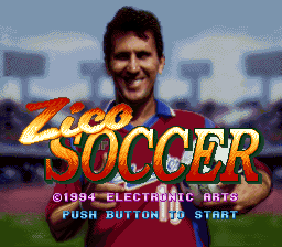 sfc游戏 瑞哥足球(日)Zico Soccer (J)