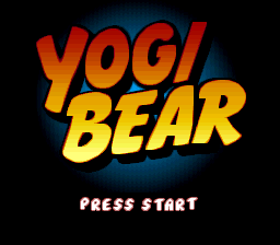 sfc游戏 亚吉熊(欧)Yogi Bear's Cartoon Capers (E)