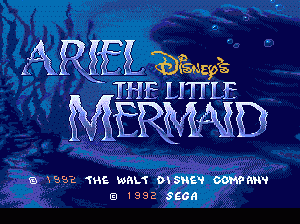 md游戏 美人鱼(美欧)Ariel the Little Mermaid (USA, Europe)