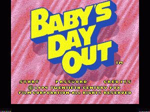 md游戏 天使在人间(测试版)（美）Baby's Day Out (USA) (Proto)
