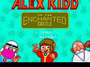 md游戏 天空的魔城(欧)(Rev A)Alex Kidd in the Enchanted Castle (Europe) (Rev A)