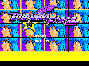 md游戏 燃烧战队(日)Burning Force (Japan)