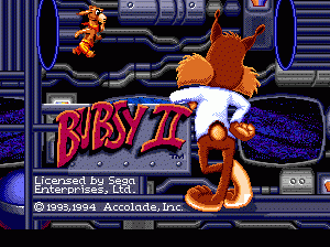 md游戏 音速狐2(日美欧)Bubsy II (USA, Europe)