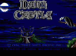 md游戏 暗黑之城(美欧)Dark Castle (USA, Europe)