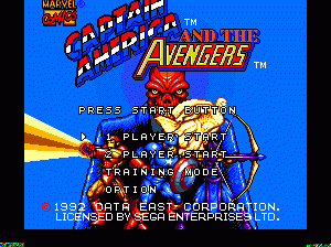 md游戏 美军上尉与复仇者（测试版）(美)Captain America and the Avengers (USA) (Beta)