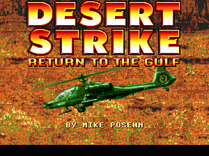 md游戏 沙漠攻击（日韩）Desert Strike (Japan, Korea)