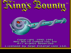 md游戏 国王的恩典-征服者的探索(美欧)King's Bounty - The Conqueror's Quest (USA, Europe)