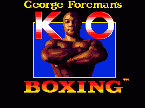 md游戏 拳击(欧)George Foreman's KO Boxing (Europe)